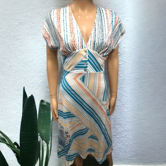 Desigual Dresses & Skirts - NWT Desigual colourful  abstract dress midi